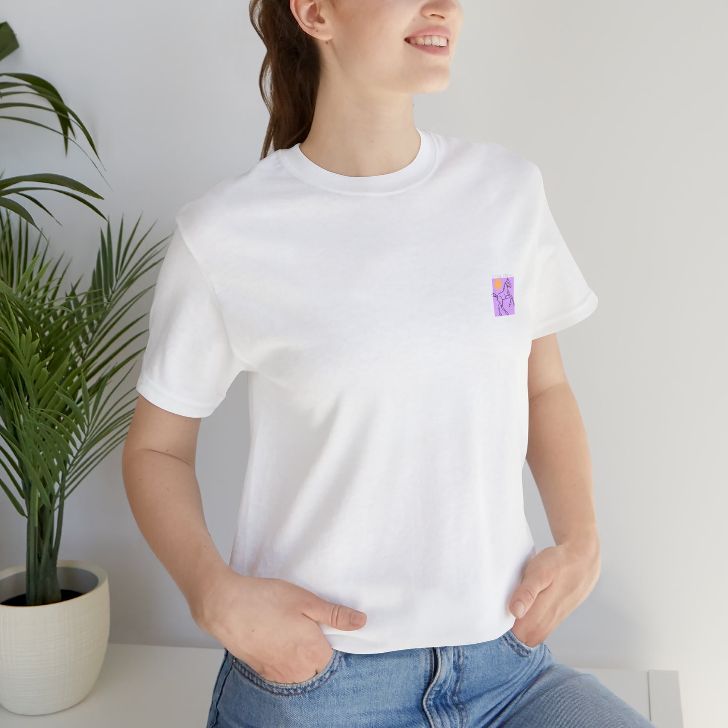 Adult Modern Lavender Tee