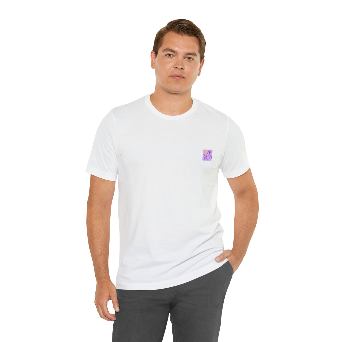 Adult Modern Lavender Tee