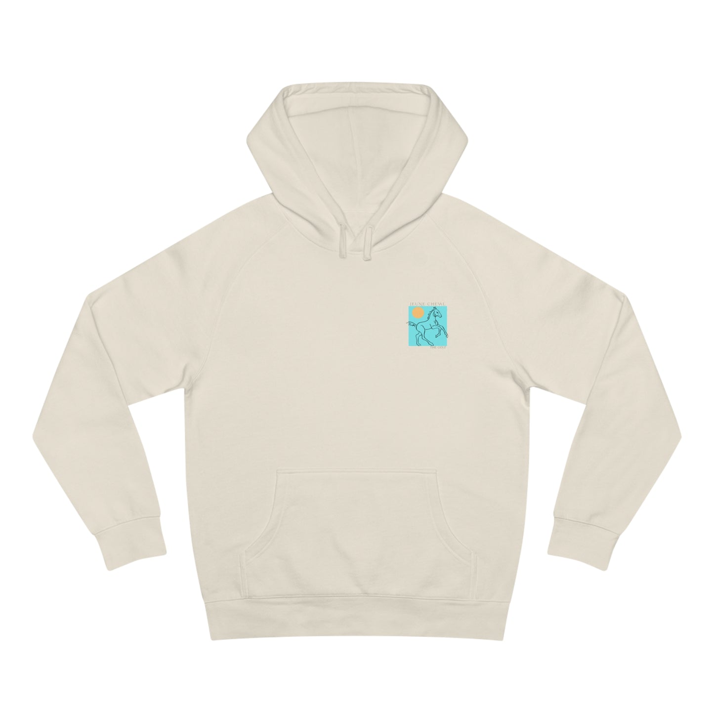 Adult Modern Aqua Hoodie