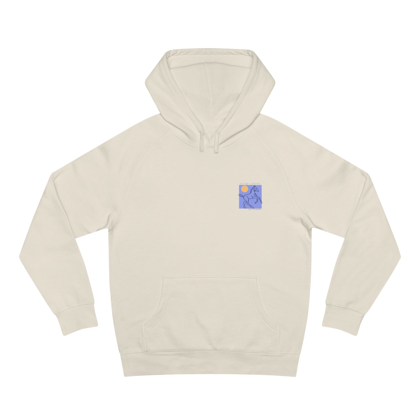 Adult Modern Blue Lavender Hoodie