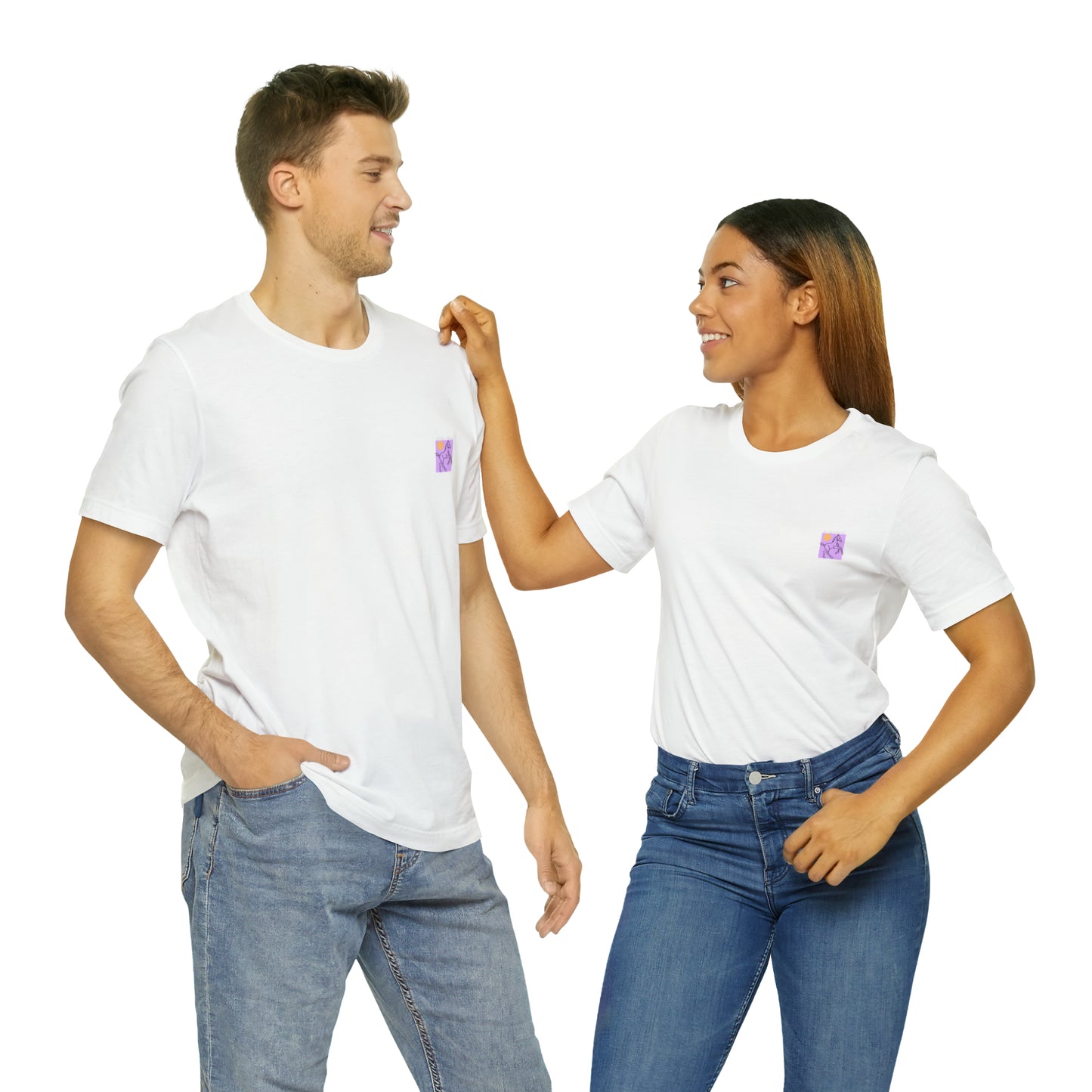 Adult Modern Lavender Tee