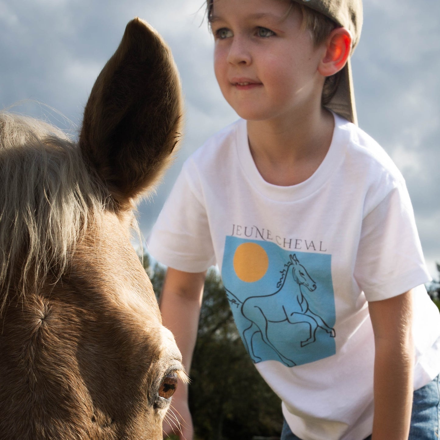 Toddler Modern Aqua Tee