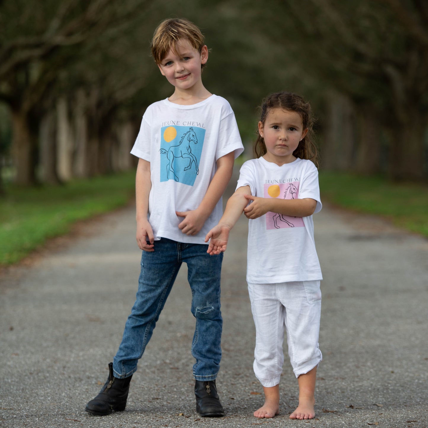 Toddler Modern Aqua Tee