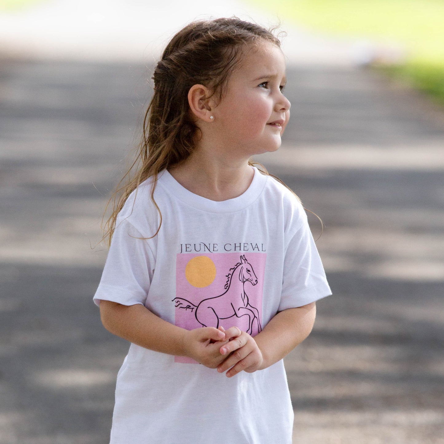 Toddler Modern Pink Tee