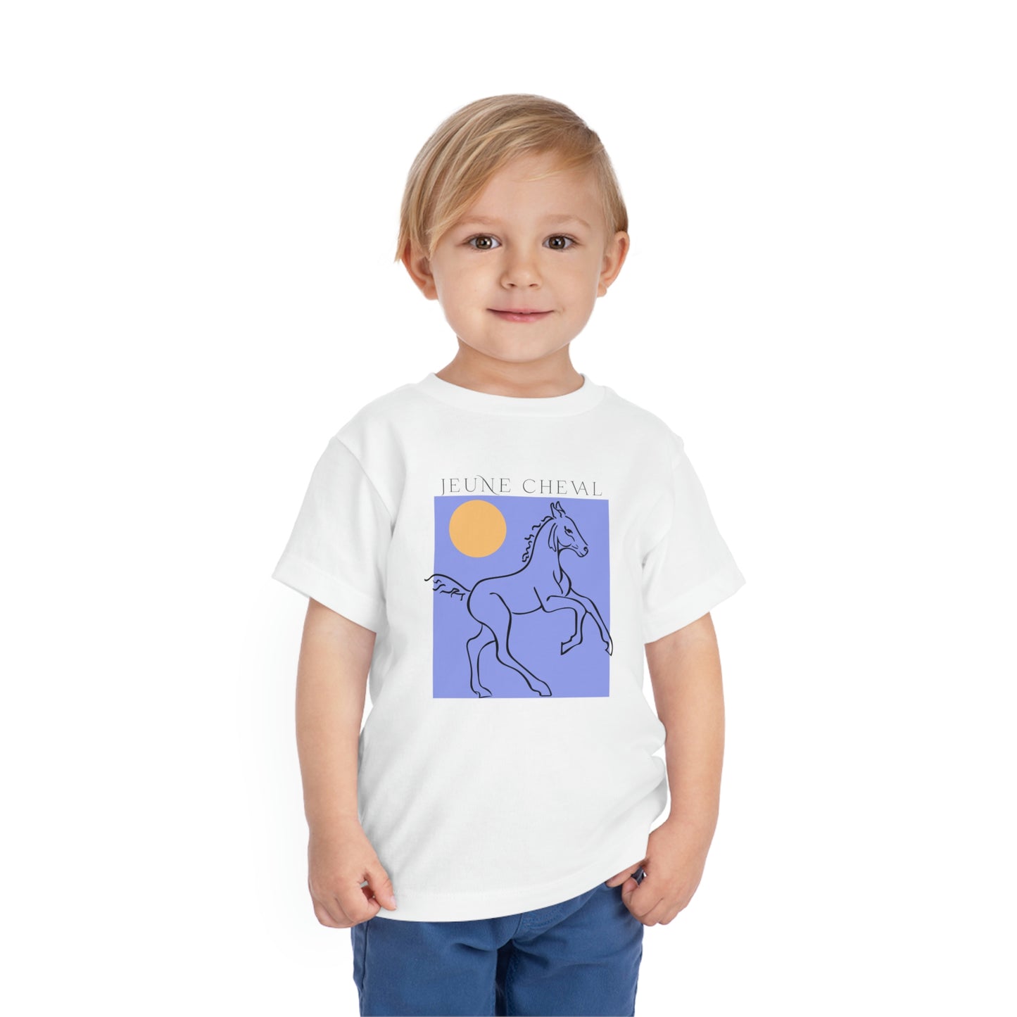 Toddler Modern Blue Tee