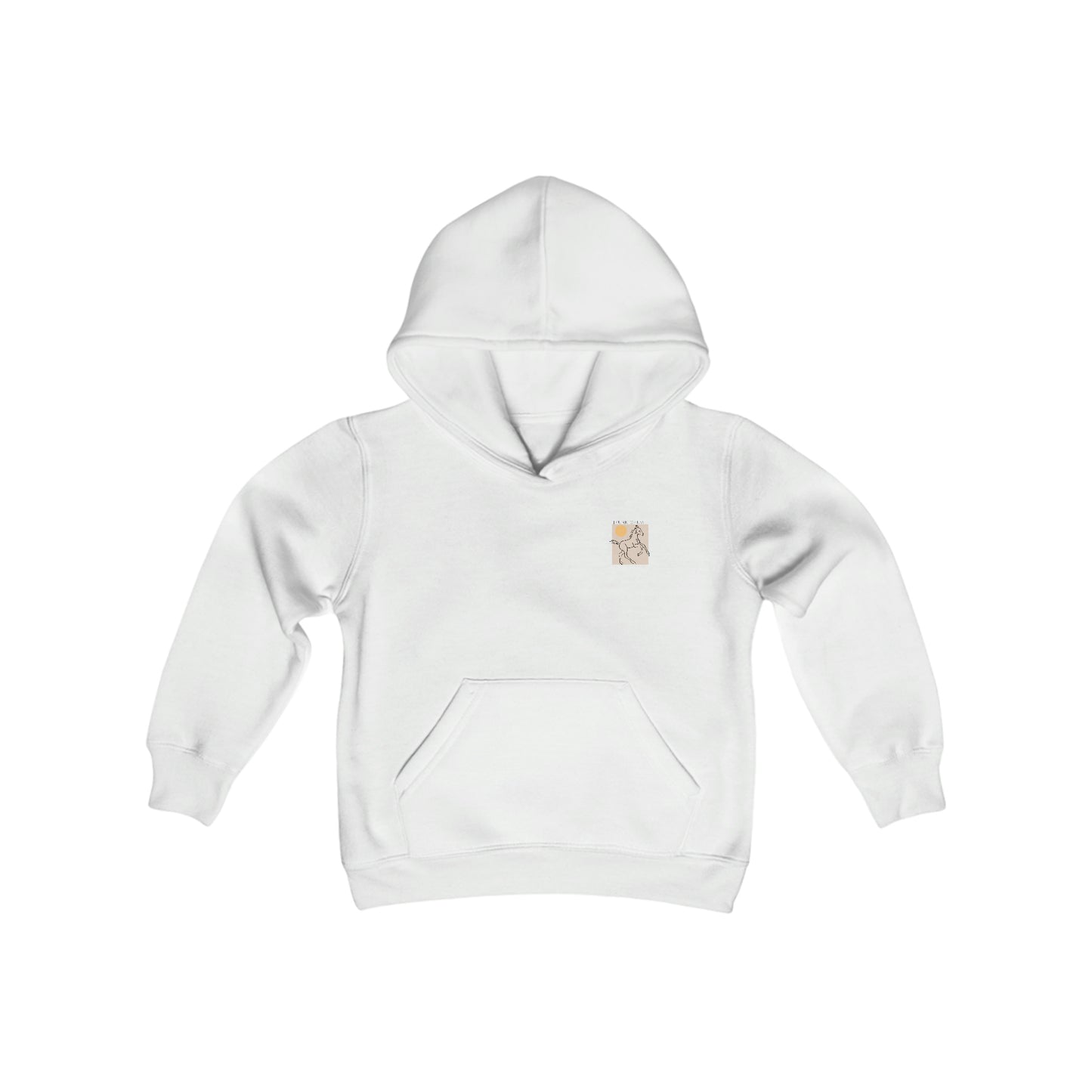 Youth Modern Peach Hoodie