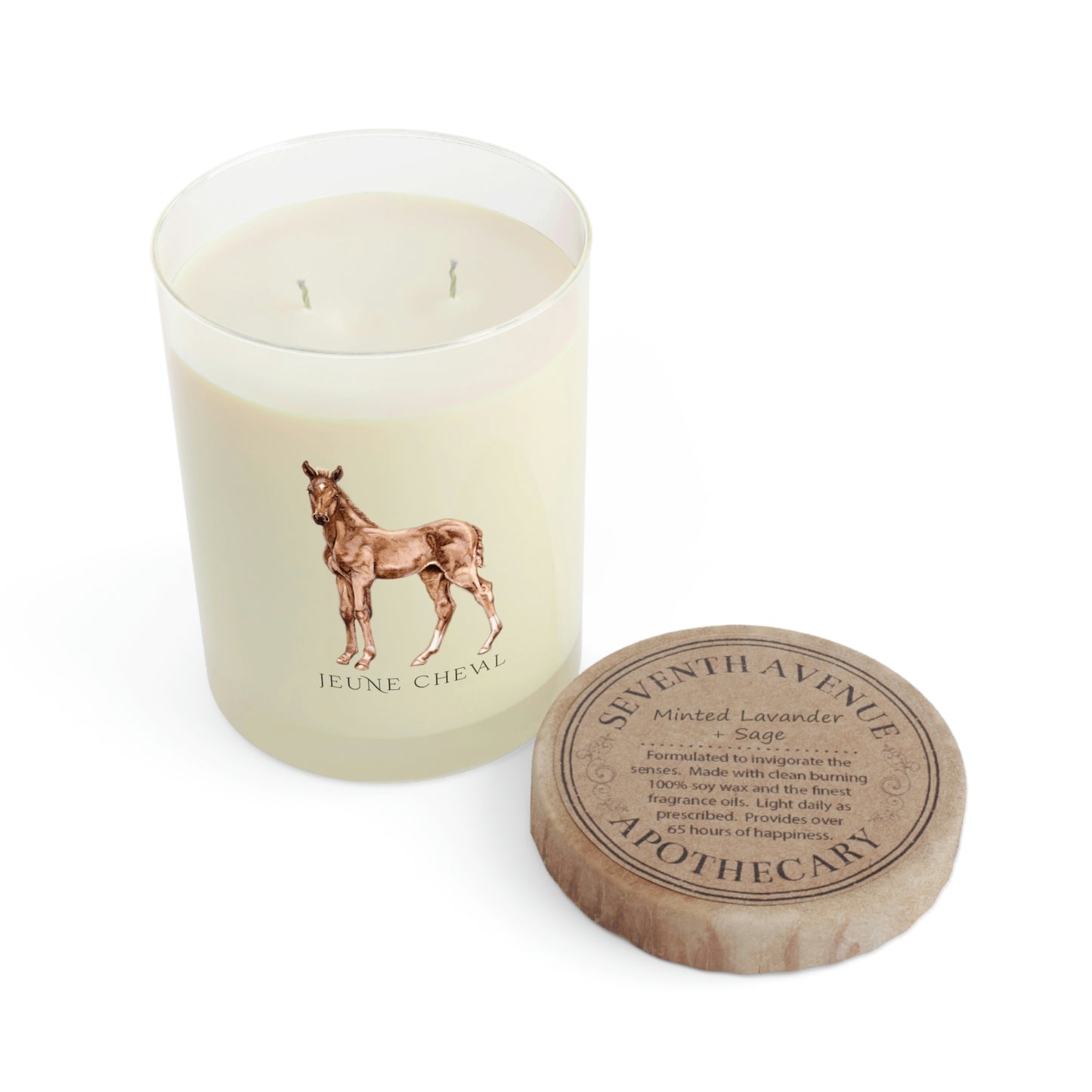 Scented Candle - Full Glass, 11oz