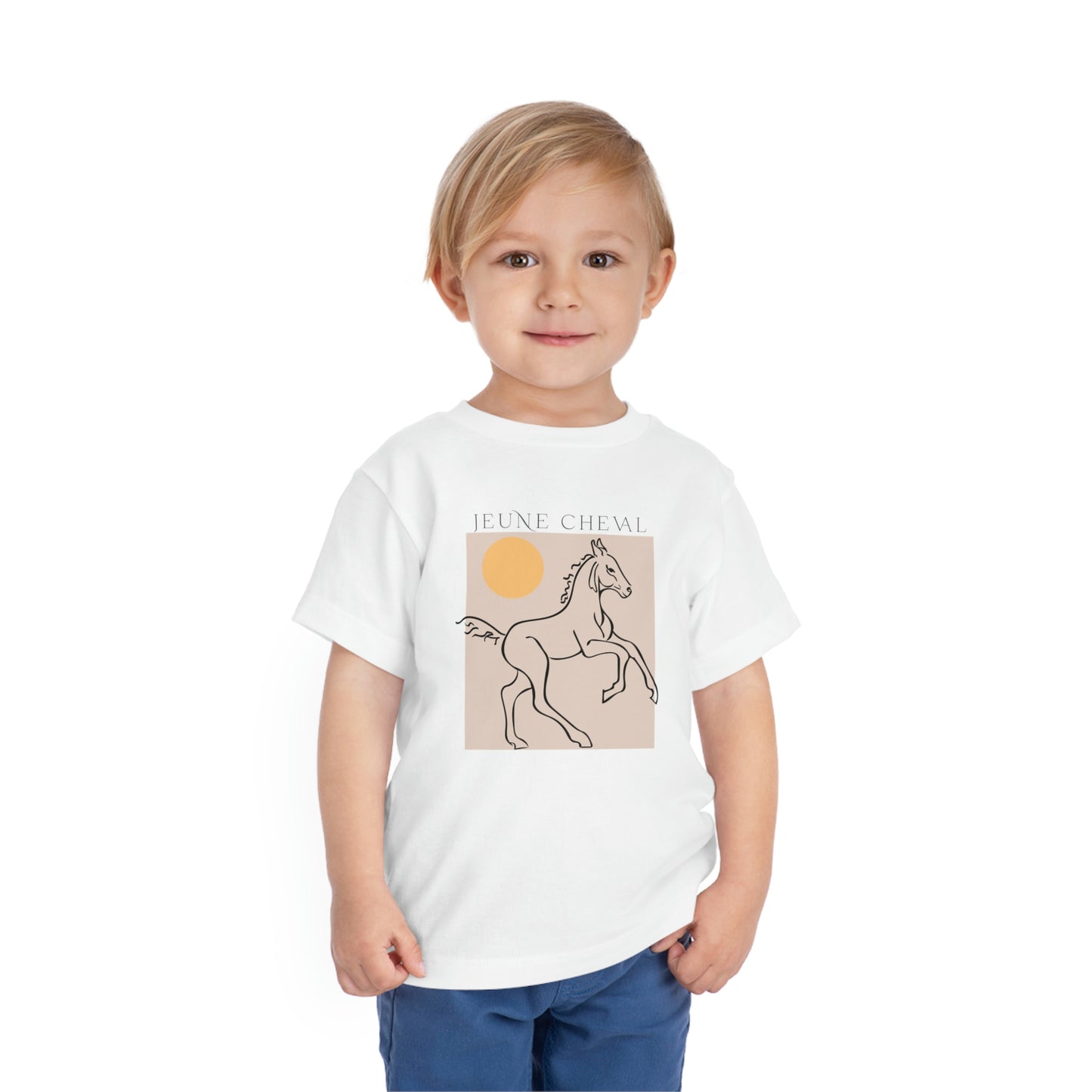 Toddler Modern Peach Tee