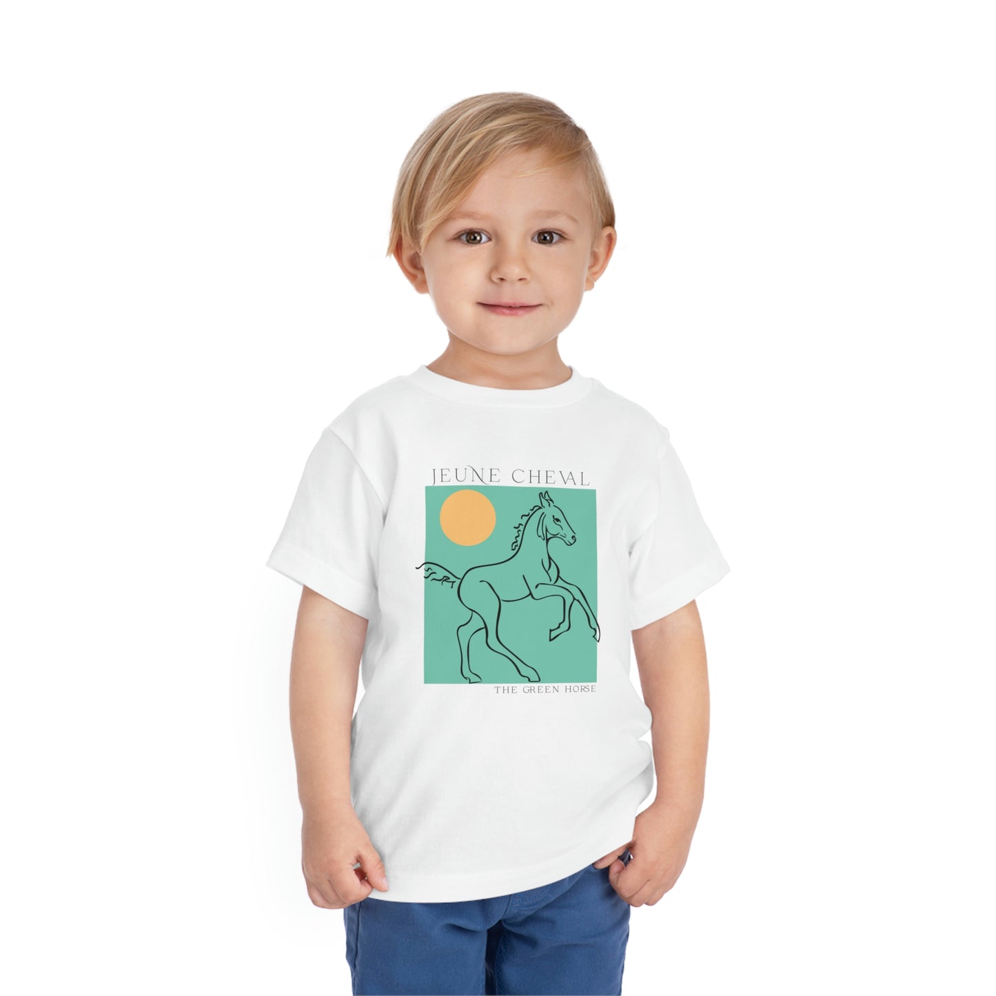 Toddler Modern The Green Horse Tee