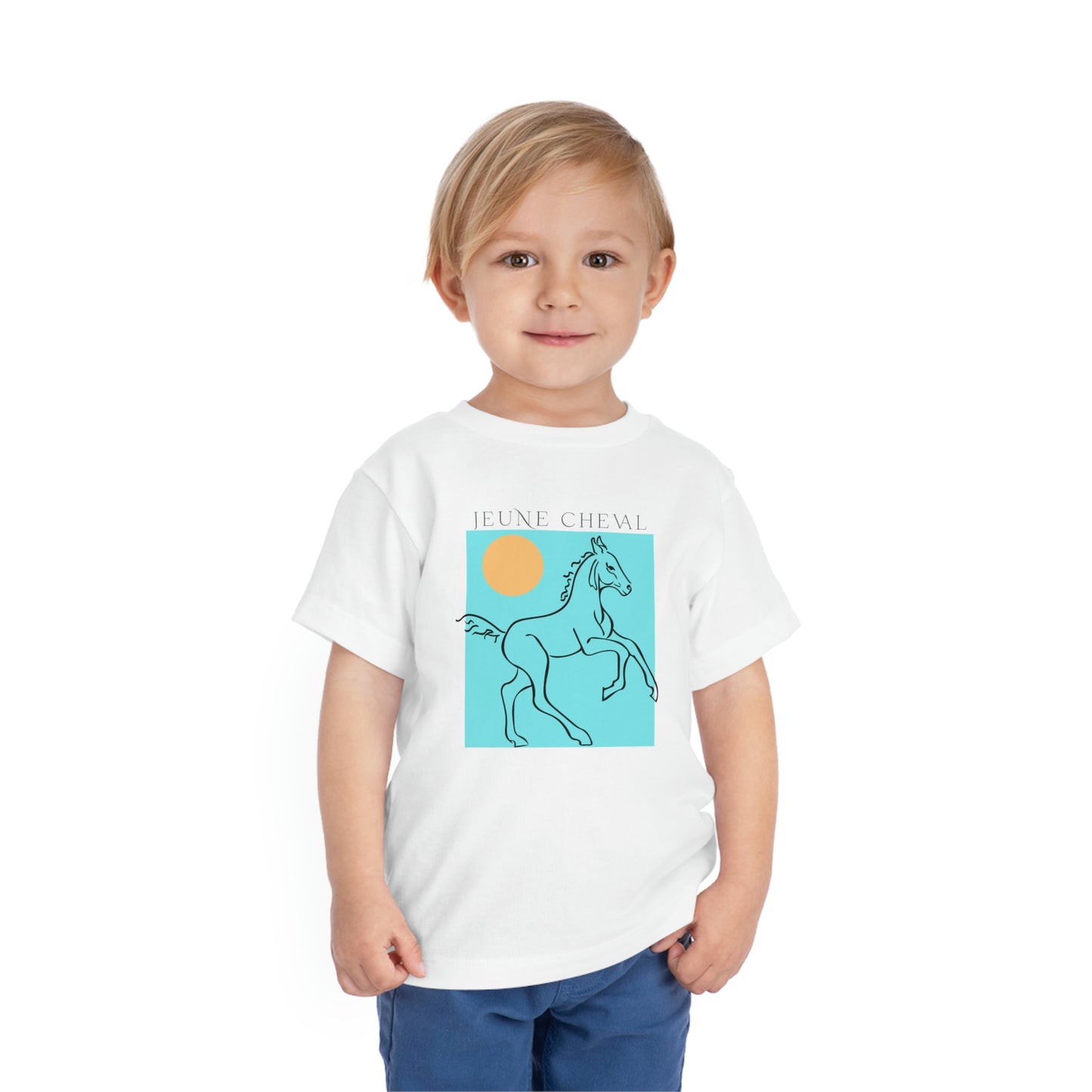 Toddler Modern Aqua Tee