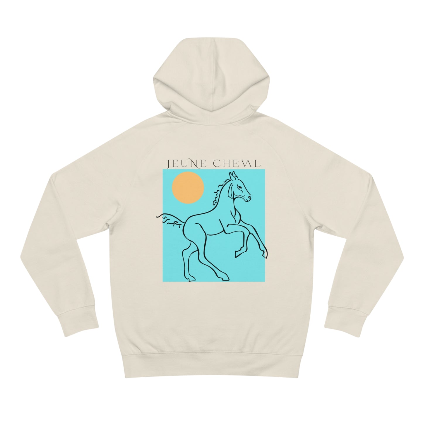 Adult Modern Aqua Hoodie