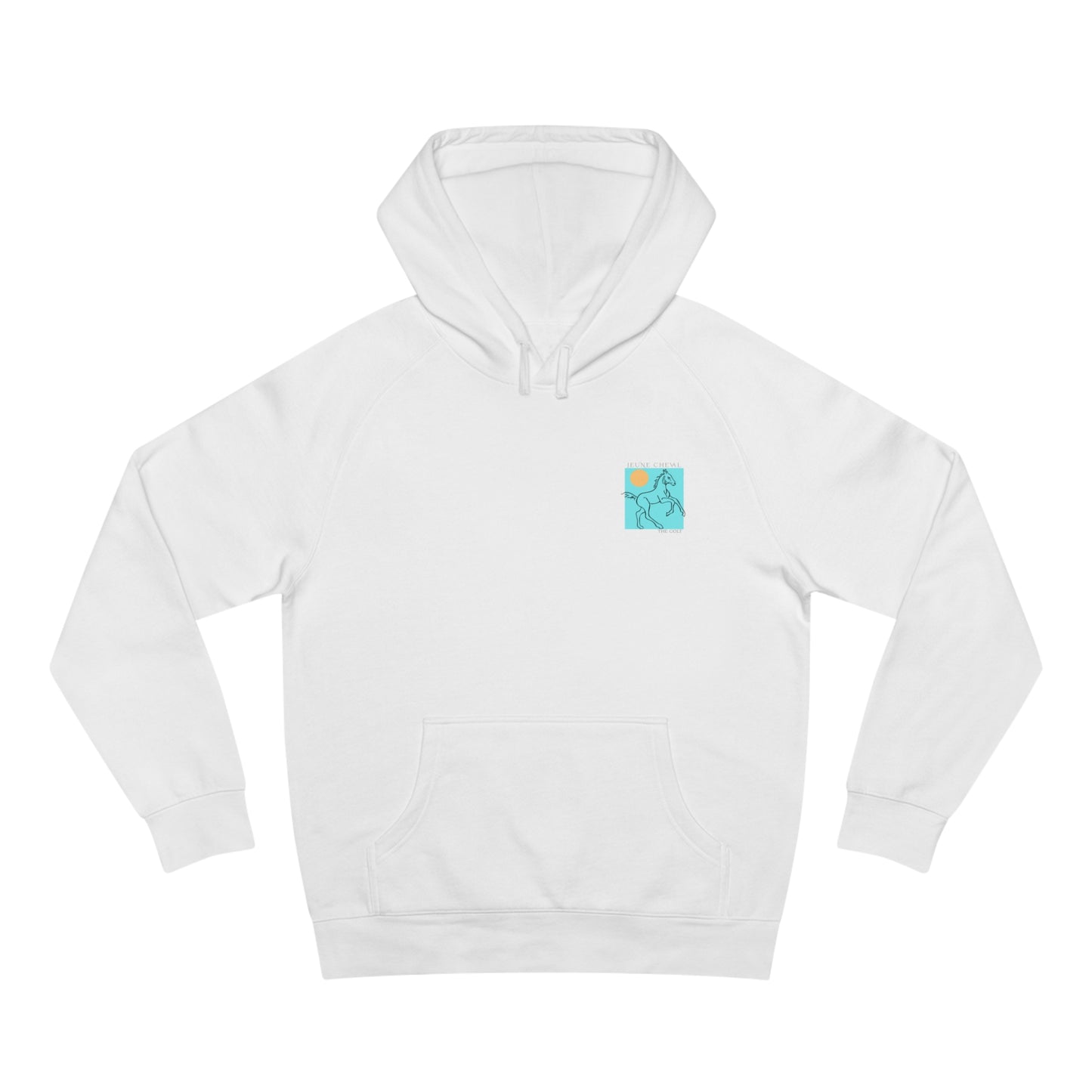 Adult Modern Aqua Hoodie