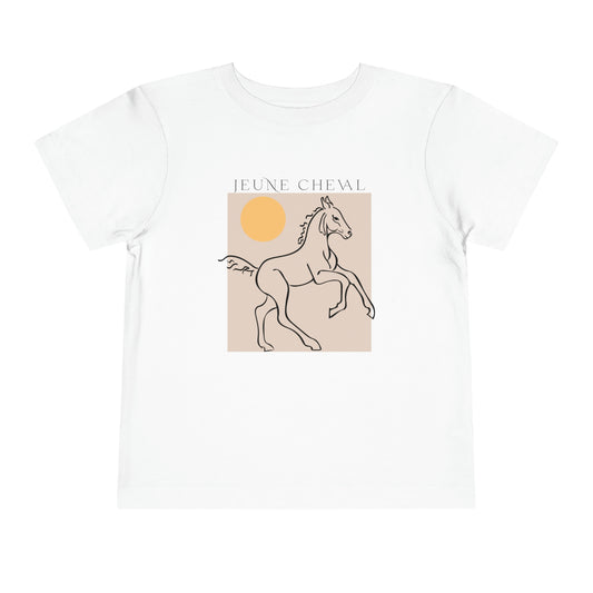 Toddler Modern Peach Tee